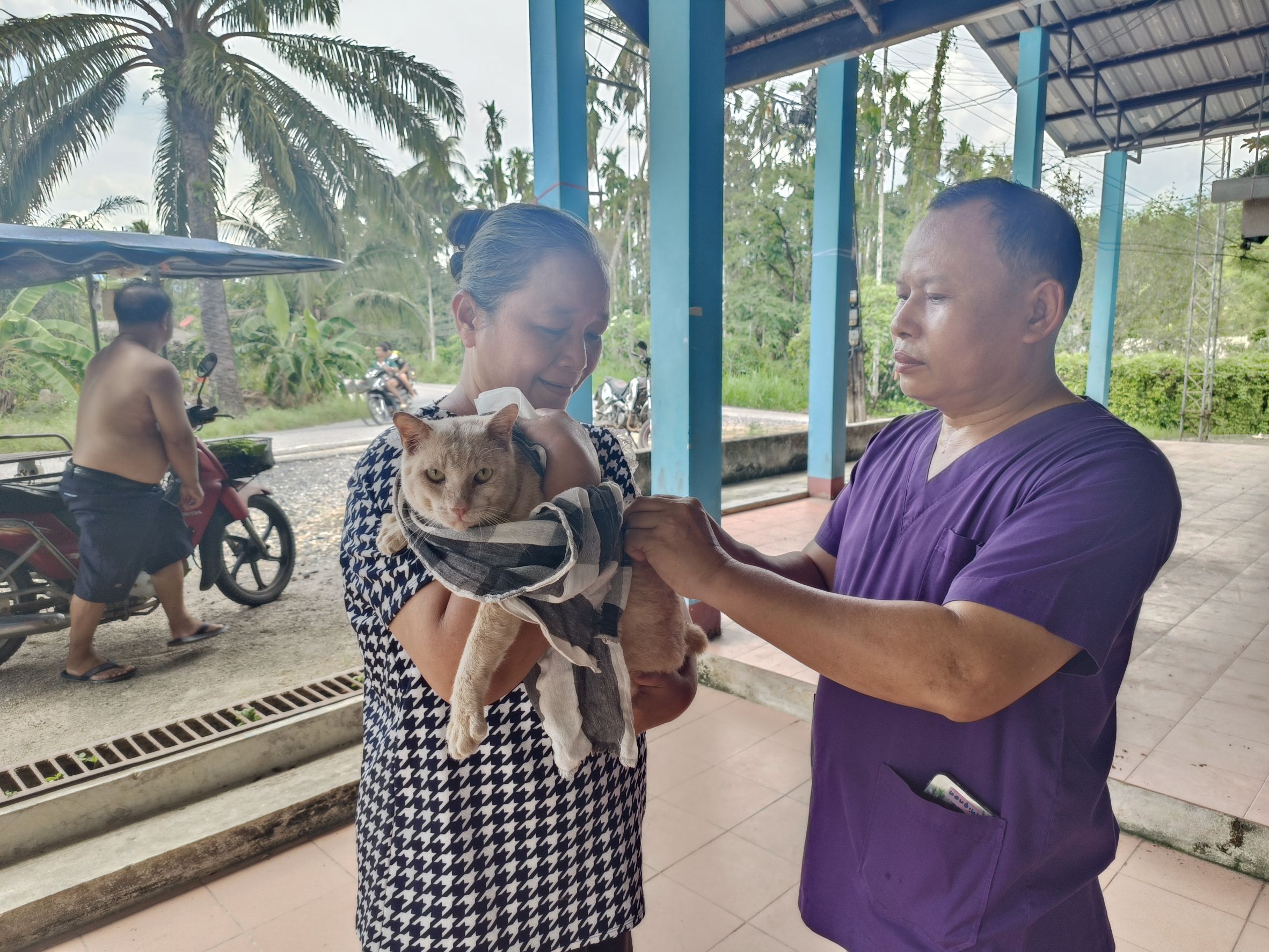 กิจกรรมฉีดวัคซีนตามโครงการสัตว์ปลอดโรค คนปลอดภัยจากโรคพิษสุนัขบ้า ประจำปี 2569